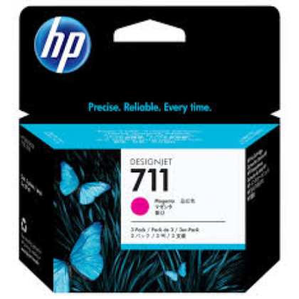 TINTA ORIGINAL HP 711 29ML MAGENTA - CZ135A