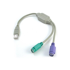 ADAPTADOR USB PS2 MOUSE Y TECLADO