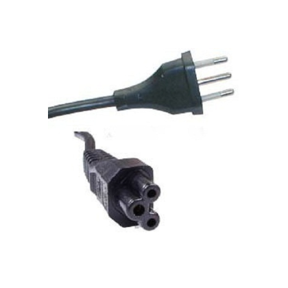 CABLE DE PODER TIPO TREBOL 1.0 MT