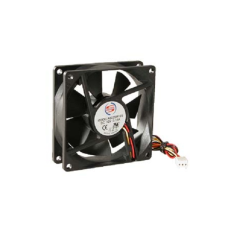 VENTILADOR PARA GABINETE 80MM X 25MM NEGRO