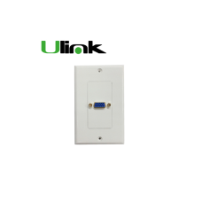 PLACA FRONTAL VGA CON CONECTOR DORADO P/N UL-WLVGA