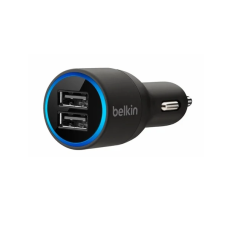 CARGADOR DE AUTO DUAL 2X2.1A NEGRO BELKIN