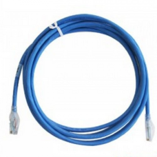 PATCH CORD CATEGORIA 5E 0.3MTS AZUL