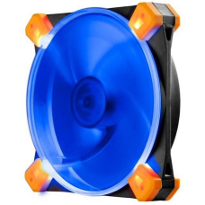 VENTILADOR PARA GABINETE 12CM X 12CM X 25MM TRUE QUIET  120 UFO BLUE P/N FAN-TQ12UB