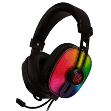 AUDIFONO GAMER THERMALTAKE G100 ANALOGO RGB 3,5MM P/N HT-PLS-ANECBK-28