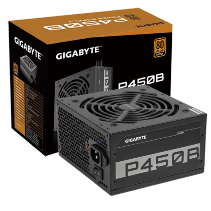 FUENTE DE PODER GIGABYTE 450W 80+ BRONCE P/N GP-P450B