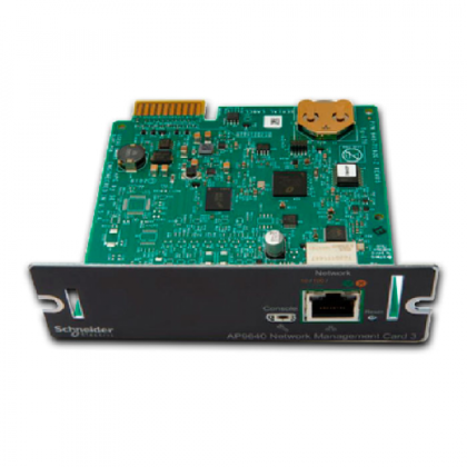 TARJETA DE ADMINISTRACION RED APC PARA P/N: SMTL1000RM2UC, SMTL750RM2UC, SMX1500RM2UCNC, SMX2KR2UNCX145, SRT10RMXLIX806