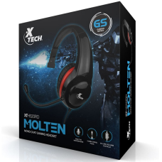 AUDIFONO XTECH MONOAURICULAR PARA VIDEOJUEGOS CONEXION 3.5MM P/N XTH-520RD