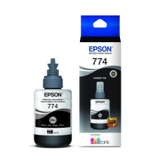 TINTA CARTRIDGE EPSON T7741 140 ML  NEGRO ORIGINAL RECARGA DE TINTA PARA EPSON L1455, L605, L655; ECOTANK ET-4550, L1455, L606; 