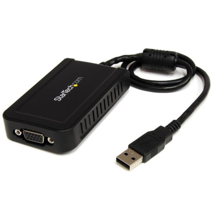ADAPTADOR DE VíDEO EXTERNO USB A VGA STARTECH - 32MB SDRAM - USB 2.0 - D-SUB - GRIS P/N USB2VGAE3