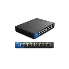 SWITCH NO ADMINISTRABLE LINKSYS LGS108P - 4 X 10/100/1000 (POE+) + 4 X 10/100/1000 - POE+ P/N LGS108P