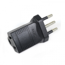 ADAPTADOR ENCHUFE AMERICANO A NACIONAL CEI23-16/NEMA 5-15R