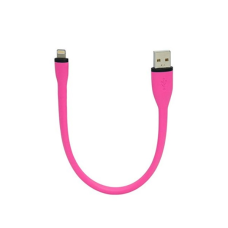 CABLE USB TO LIGHTING FLEXIBLE MFI PINK
