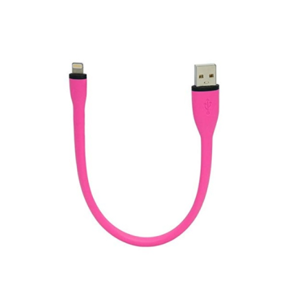 CABLE USB TO LIGHTING FLEXIBLE MFI PINK