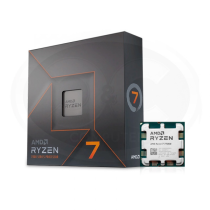 PROCESADOR AMD RYZEN 7 7700X 4.5GHZ@5.4GHZ 8 NUCLEOS 16 HILOS SAM5 P/N 100-100000591WOF