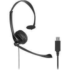 AUDIFONO MICROFONO KENSINGTON USB-A NEGRO P/N K80100WW