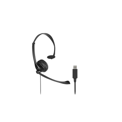 AUDIFONO MICROFONO KENSINGTON USB-A NEGRO P/N K80100WW