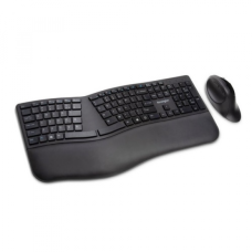 KIT DE TECLADO Y MOUSE  KENSINGTON PRO FIT ERGO WIRELESS INALAMBRICO 2.4 GHZ, BLUETOOTH 4.0 NEGRO P/N K75406ES
