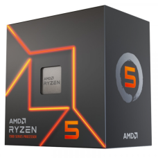 PROCESADOR AMD RYZEN 5 7600 3.8GHZ@5.1GHZ 6 NUCLEOS 12 HILOS SAM5 P/N  100-100001015BOX