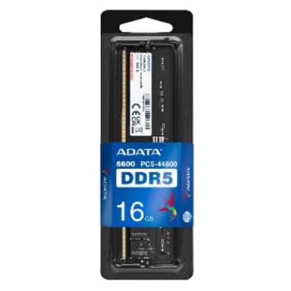 MEMORIA DDR5 ADATA UDIMM 16GB 5600MHZ BLACK P/N AD5U560016G-S