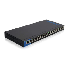 SWITCH LINKSYS LGS116P NO ADMIN.16 PUERTOS GIGABIT (8 POE+) P/N LGS116P