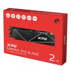 DISCO XPG SSD GAMMINX S70B BLADE 2TB PCIEX M.2 2280 NVME PLAY5 COMPATIBLE P/N AGAMMINXS70B-2T-CS