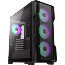 GABINETE GAMER GAMEMAX SIEGE BLACK