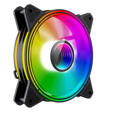 VENTILADOR PARA GABINETE GAMEMAX 12CM FN-12RAINBOW-Q-INFINITY  P/N FN-12RAINBOW-Q-INFINITY