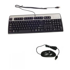KIT TECLADO MOUSE HO USB P/N 631341-B21