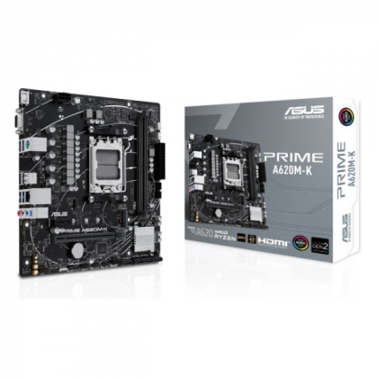 PLACA MADRE ASUS PRIME A620M-K AM5 P/N PRIME A620M-K