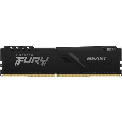 MEMORIA DDR5 16GB KINGSTON FURY BEAST 6000 MHZ CL40 NEGRA P/N KF560C36BBE2-16