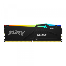 KIT DE MEMORIAS DDR5 FURY BEAST 64GB 6000MT/S CL30 DIMM (KIT OF 2X32GB) P/N KF560C30BBAK2-64