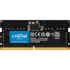 MEMORIA SODIMM DDR5 CRUCIAL 8GB 5600 MT/S 
 PC5-44800 CL46 - 1.10 V - UNBUFFERED