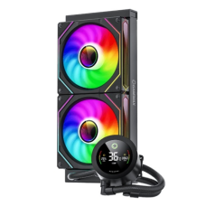 SISTEMA DE REFRIGERACION LIQUIDA GAMEMAX WATERCOOLING ICEBURG 240 DIGITAL BK ( S1700 READY Y AM5 ) P/N ICEBURG-240-DIGITAL-BK