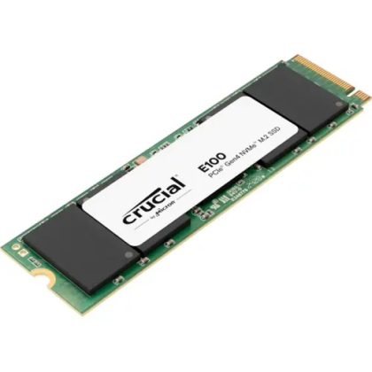 SSD CRUCIAL E100  480GB NVME PCIEX 4.0 M.2 2280 P/N CT480E100SSD8