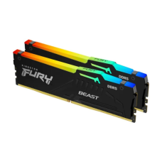 KIT DE MEMORIAS KINGSTON FURY BEAST 64GB 6000MT/S DDR5 CL30 DIMM (KIT OF 2 X 32GB )  RGB