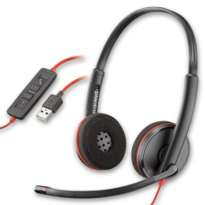 AUDíFONOS POLY BLACKWIRE 3220 + ADAPTADOR USB-C/A P/N 8X228A6
