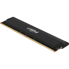 MEMORIA UDIMM CRUCIAL PRO DDR5 16GB 6000MHZ CL48 CON DISIPADOR NEGRO P/N CP16G60C48U5