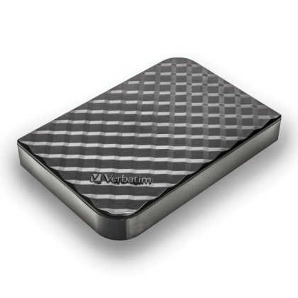 DISCO EXTERNO USB VERBATIM 4TB NEGRO - STORE 'N' GO ALU SLIM USB 3.2 P/N 53223