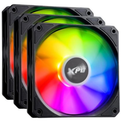 PACK DE VENTILADORES XPG VENTO R 120MM 1600RPM ARGB