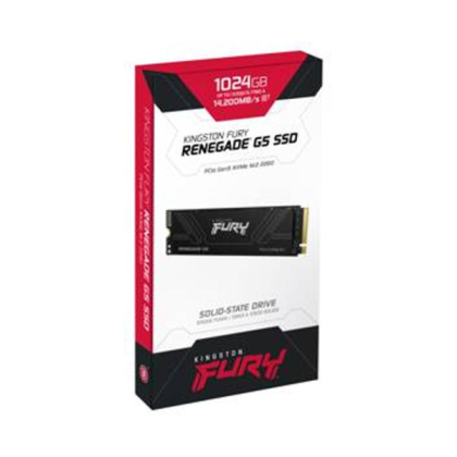 DISCO SSD 1024GB KINGSTON FURY RENEGADE G5 PCIE 5 - SFYR2S1T0 DISCO SSD 1024GB KINGSTON FURY RENEGADE G5 PCIE 5 - SFYR2S1T0