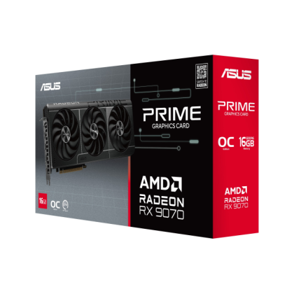 TARJETA DE VIDEO ASUS RADEON PRIME RX 9070 16GB EVO P/N PRIME-RX9070-O16G-EVO