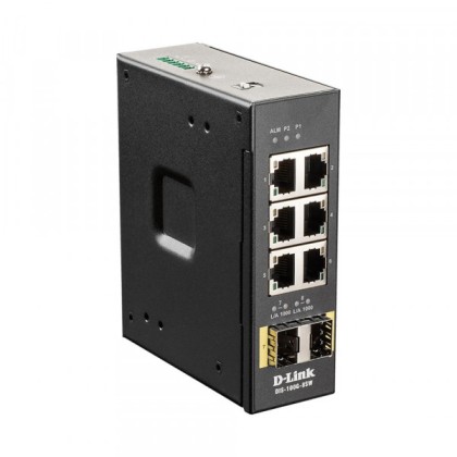 DIS-100G-8SW 8-PORT GIGABIT UNMANAGED INDUSTRIAL