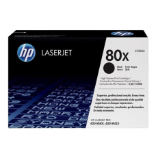 TONER ORIGINAL HP 80X - ALTO RENDIMIENTO - NEGRO P/N CF280X