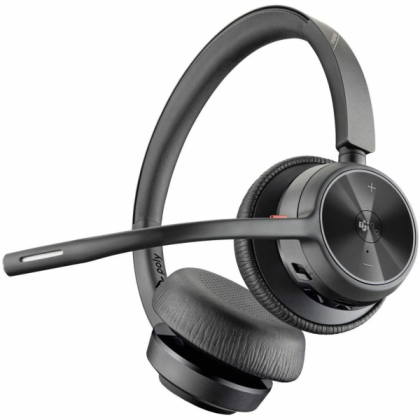 AUDIFONO MICROFONO PROFESIONAL POLY VOYAGER 4320-M - BLUETOOTH - CERTIFICADO PARA ZOOM Y MICROSOFT