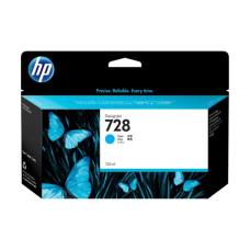TINTA ORIGINAL HP 728 CYAN 130ML - F9J67A