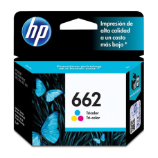 TINTA ORIGINAL HP 662 TRI-COLOR - CZ104AL