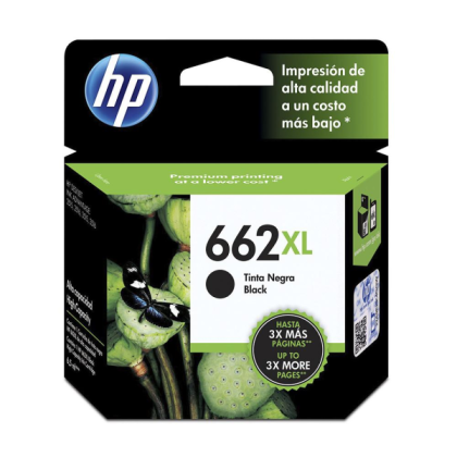 CARTRIDGE ORIGINAL HP 662XL BLACK INK CARTRIDGE