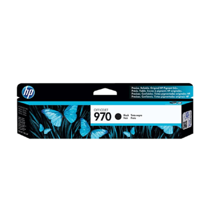 HP 970 ORIGINAL INKJET INK CARTRIDGE - BLACK PACK - 3000 PAGES