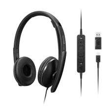 AUDIFONOS LENOVO CON MICROFONO CONECTOR USB-C - 4XD1M45627